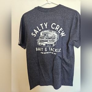 Salty Crew navy heathered t-shirt